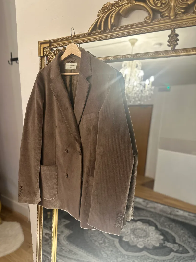 bespoke brown man's jacket by K&K Couture